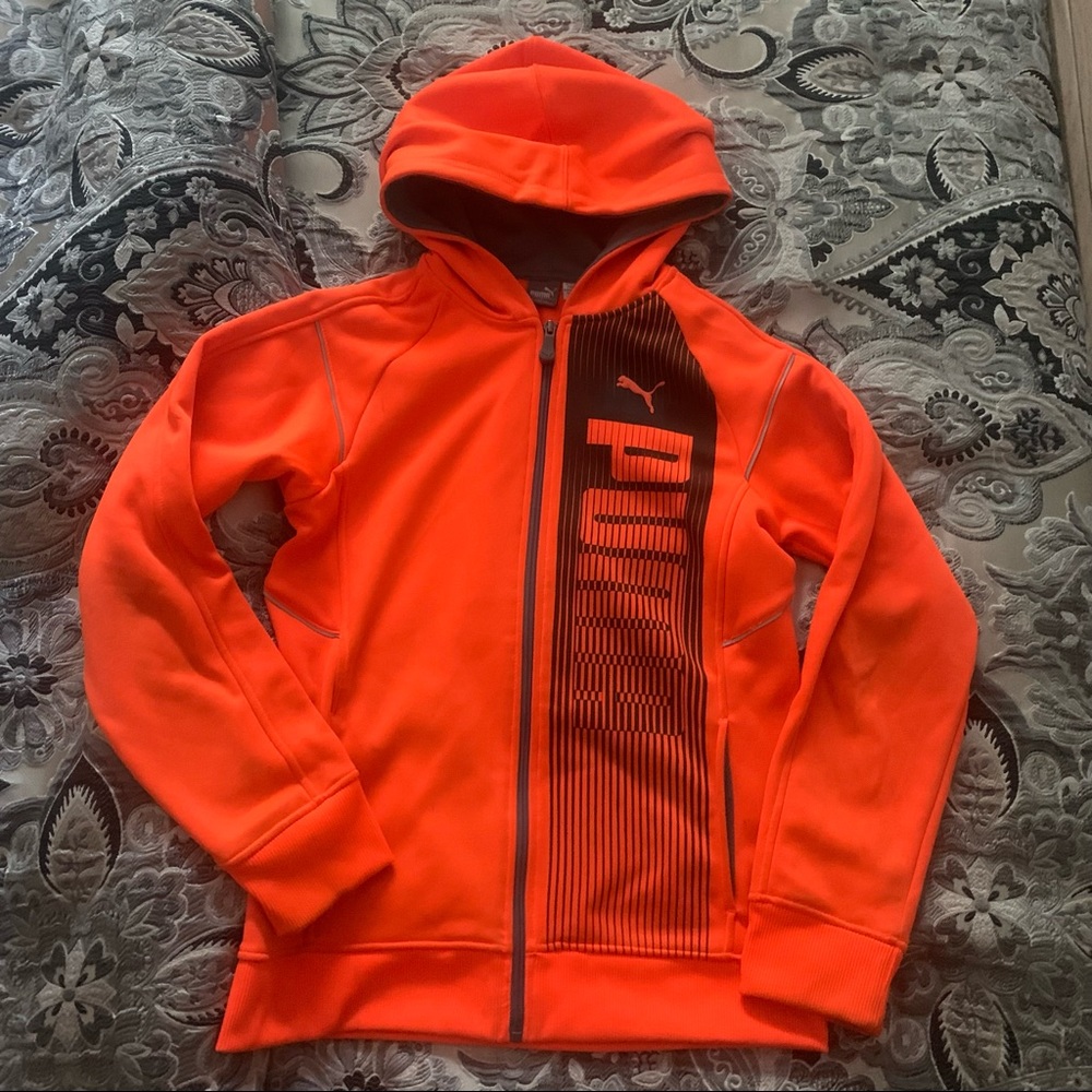 Puma Zip Up Sweater (Boy) - Picture 1 of 7